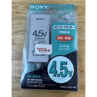 Photo of Original Sony 4.5V 1000mA Power Adaptor AC-E45A US for Walkman CD World Voltage