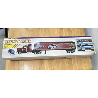 Photo of Transport Master Truck Ford Mustang Team Trailer red Rig Remote
