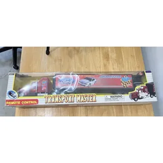 Photo of Transport Master Truck Ford Mustang Team Trailer red Rig Remote