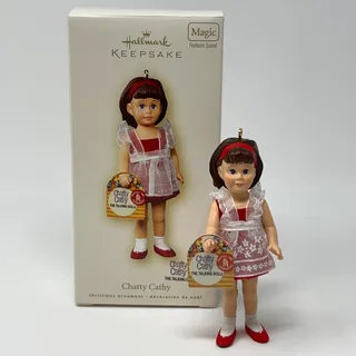 Photo of Chatty Cathy The Talking Doll Hallmark Keepsake Christmas Ornament 2006 Vintage