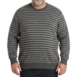 Photo of Duluth Trading Company Gray Strongarm All-Over Stripe Crew Sweater size 2XL NEW
