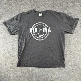 Photo of Mama Tour Comfort Colors Shirt Womens 2XL Gray Motherhood Mom Life Oversize Gym