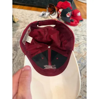 Photo of Vintage Florida State Seminoles FSU Adjustable Strapback Hat Garnet Twins Enterprise