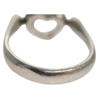 Photo of Tiffany & Co. Open Heart Ring Ag925 Silver