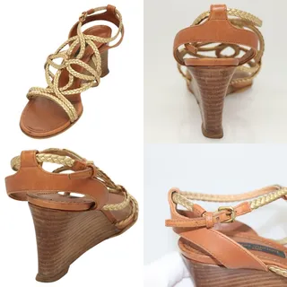 Photo of Louis Vuitton Leather Pumps Brown Shoes
