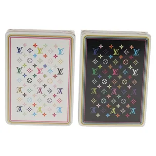 Photo of Louis Vuitton Monogram Multicolor Playing Cards Black