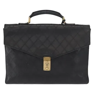 Photo of Chanel Bicolore Business Bag Caviar Black