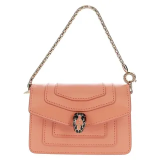Photo of Bvlgari Serpenti Bag Charm Leather Orange