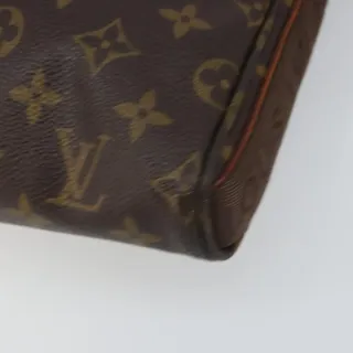 Photo of Louis Vuitton Monogram Trotteur Bobour Shoulder Bag Brown