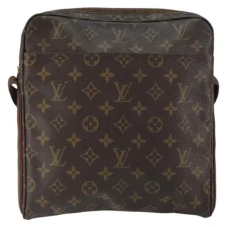 Photo of Louis Vuitton Monogram Trotteur Bobour Shoulder Bag Brown