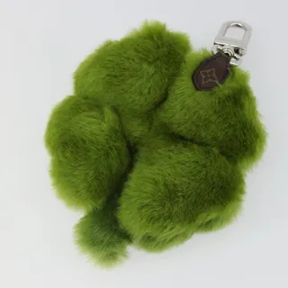 Photo of Louis Vuitton Lucky Trefoil Bag Charm Green