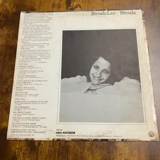 Photo of Brenda Lee ~ Self Titled ~ 1973 MCA-305 ~ 12" LP Vinyl Record Country Album