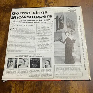 Photo of EYDIE GORME’ SINGS SHOW STOPPERS ABC-254 Mono Vinyl Record