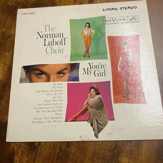 Photo of NORMAN LUBOFF CHOIR: you're my girl RCA 12" LP 33 RPM