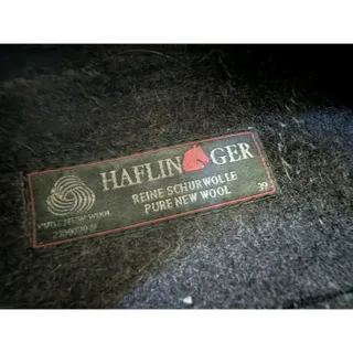 Photo of HAFLINGER Wool Clog Mule Slippers Womens Sz EU 39 US 8 Black Spiral Embroidery