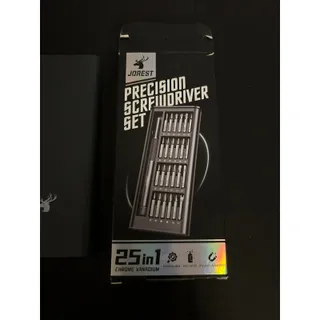 Photo of 25 in 1 Precision Screwdriver Set Repair Tool Kit for Electronics Black