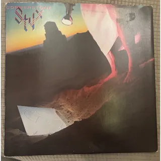 Photo of Styx Cornerstone LP Vinyl Record 1979 A&M SP-3711 Babe Lights VG+/VG Insert