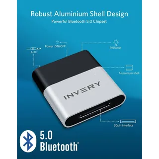 Photo of Invery DocklinQ Pro Bluetooth Audio Adapter for iPod Music Docking Station
