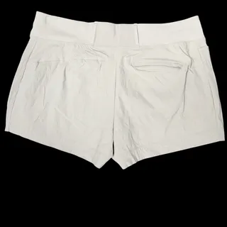 Photo of NEW Athleta Shorts Women's Size 20 Trekkie North Beige Nylon Pull on Stretch Gym