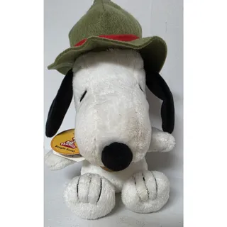 Photo of Hallmark Peanuts 2009 Snoopy Plush – Happiness Since 1950, Leather Tag, patina