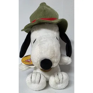 Photo of Hallmark Peanuts 2009 Snoopy Plush – Happiness Since 1950, Leather Tag, patina
