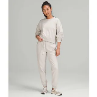 Photo of Lululemon Scuba High-Rise Jogger *Sparkle Color: White Opal Size: 10