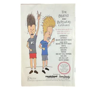 Photo of Beavis and Butt-Head #1 MTV Marvel 1994 First Issue of Beavis Butt-Head Comics
