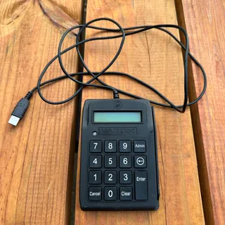 Photo of Magtek DynaPAD Model 2108700 Secure Card Reader with Encrypting Key Pad