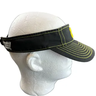 Photo of NASCAR Hendrick Motorsports 24 Jeff Gordon Black Visor Daryl Waltrip Autographed