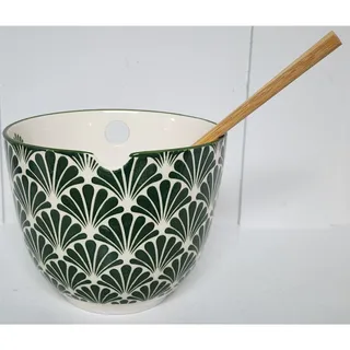 Photo of Vintage Crofton Stoneware Noodle Bowl w/ Chopsticks 5.3" Dia Microwave Safe -New