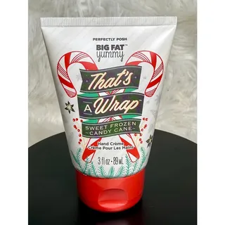 Photo of Perfectly Posh THAT'S A WRAP Big Fat Yummy Hand Creme Cream-Christmas Candy Cane