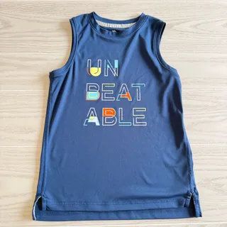 Photo of All in Motion Boys Size Small 6–7 Blue Graphic Athletic Sleeveless Top