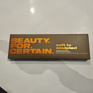Photo of Beauty For Certain Soft to Sculpted Contour Palette 10.5 g/0.37 oz Retail $39