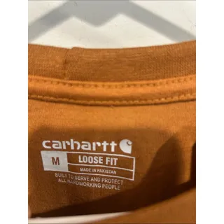 Photo of Carhartt Chestnut Timbo NY Brown Short Sleeve Pocket Tee men’s medium T-shirt