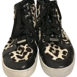 Photo of MICHAEL KORS Mid Top Pony hair Sneakers Size 6