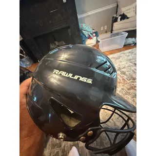 Photo of Rawlings CFTBH-R1 MLB Batting Helmet Face Guard Black 6 1/4-6 7/8 Baseball