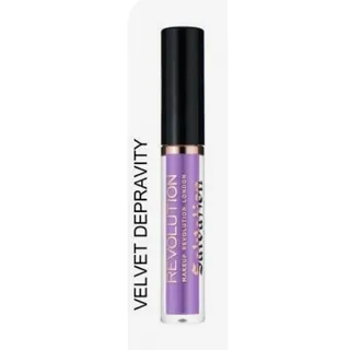 Photo of Revolution Salvation Velvet Lip Lacquer in Depravity