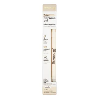 Photo of The Crème Shop 3-in-1 Chroma Gel Crème Eyeliner - Nudity