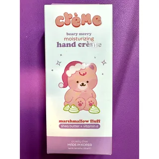 Photo of The Crème Shop Beary Merry Moisturizing Hand Crème Marshmallow Fluff