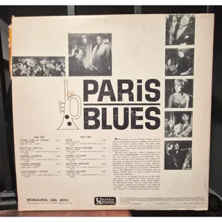 Photo of Paris Blues – Duke Ellington & Louis Armstrong – 1961 Soundtrack Vinyl LP – Jazz