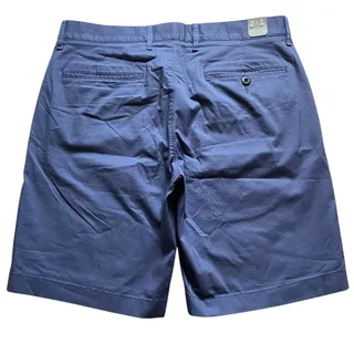 Photo of J Crew 9" Stretch Chino Short Men's 29 Dull Navy Regular Fit Flat Front Classic