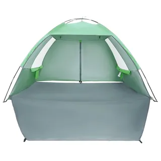 Photo of CAMEL CROWN Beach Tent UPF 50+ Portable Sun Shelter w/ Sand Anchor Green