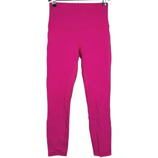 Photo of Lululemon Align High Rise Leggings Double Lined Size 6 Sonic Pink Yoga Athletic