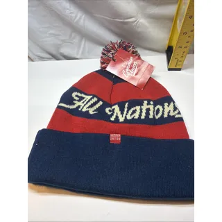 Photo of Kansas City All Nations Winter Hat Beanie Pom K.C. Team Logo Patch