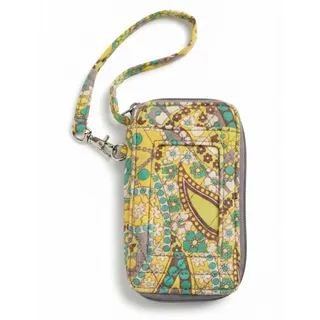 Photo of Vera Bradley Lemon Parfait Green Yellow Laptop Backpack Wallet Crossbody Bag Set