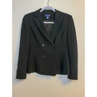 Photo of Ann Taylor Black Double Breasted Blazer 6