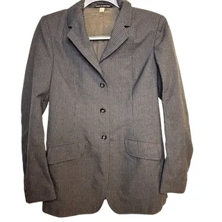 Photo of Equestrian Correct Riding Apparel Pinstripe Coat 12L