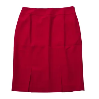Photo of Black Label by Evan-Picone Black Label Vibrant Red Pencil Skirt