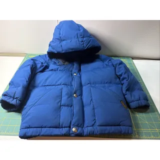 Photo of Polo Ralph Lauren Boys Down Puffer Jacket with Detachable Hood Size 7 Black