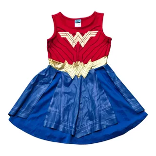 Photo of DC Comics Wonder Woman Sleeveless Dress Halloween Costume